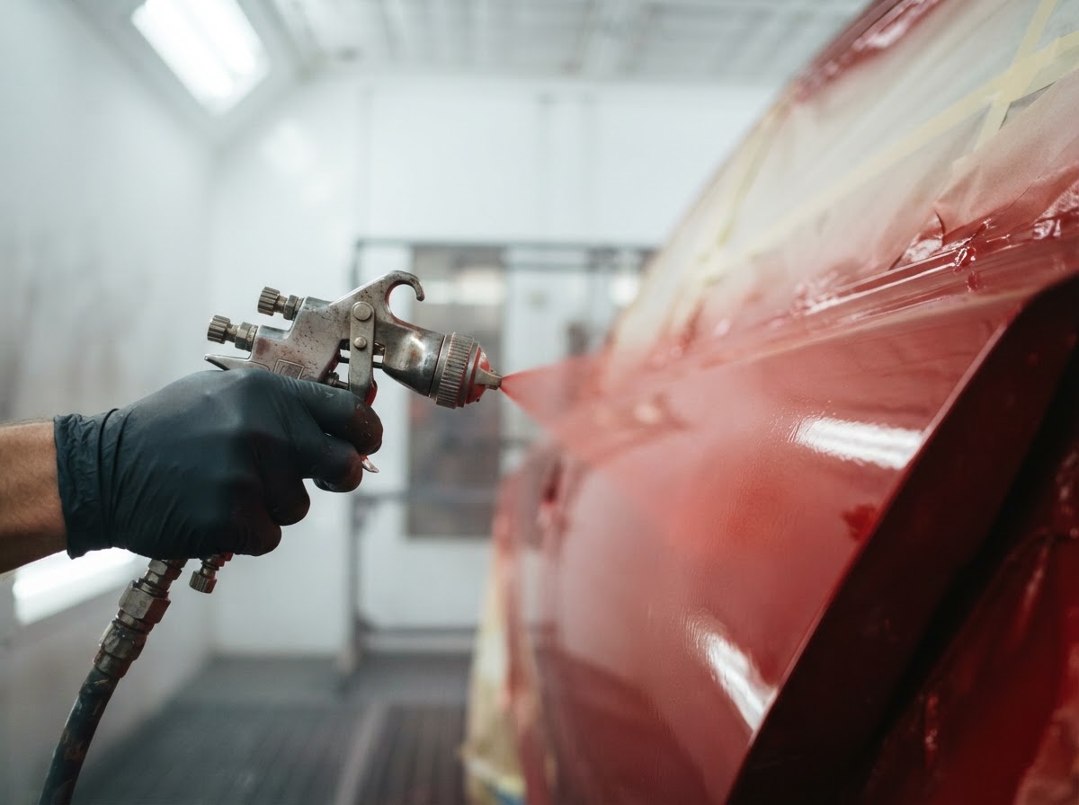 Auto Paint at Gurden's Body Shop, Cadillac, MI